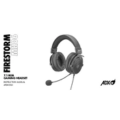 ADX Firestorm MK06 AFSH0520 Headset manual cover