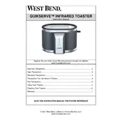 West Bend L5695 78122 Toaster manual cover