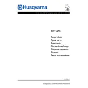 Husqvarna DC 5500 Dust Collector manual cover