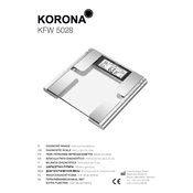 Korona 75028 Scale manual cover