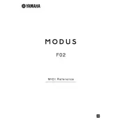 Yamaha Modus F02 Piano