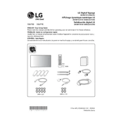 LG 55LV77D 55LV77D-B.AUS Signage manual cover