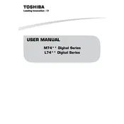 Toshiba 42M7453 TV manual cover