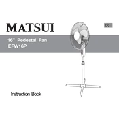 Matsui EFW16P manual cover