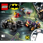 LEGO Batman 76159-1 Construction Set manual cover