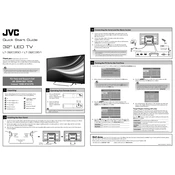 JVC LT-32C350 manual cover