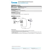 Vivotek AP-FIC-010A-015 Injector manual cover