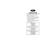 Ford Aerostar 1995 manual cover