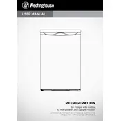 Westinghouse WFM0900WD Freezer manual cover