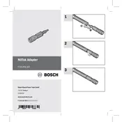 Bosch Nilfisk Adapter Accessory manual cover