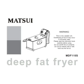 Matsui MDF110S manual cover