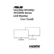 ASUS VA229QSB Monitor manual cover