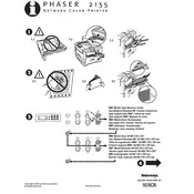 Xerox Tektronix Phaser 2135 Print on Business Cards-Letter A4 SEF Printer manual cover