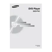 Samsung DVD-P181 DVD Player manual cover