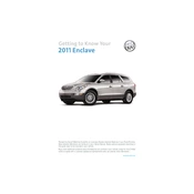 Buick Enclave 2011 manual cover