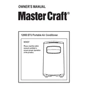 Master Craft MCPAC12KHM Air Conditioner manual cover