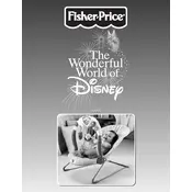 Fisher Price Mattel The Wonderful World of Disney Pooh Kick & Play H8905 Bouncer manual cover