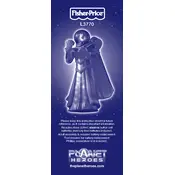 Fisher Price Mattel Black Hole Professor Darkness L3770 Toy manual cover