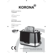 Korona 21232 Toaster manual cover