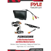 Pyle PLCM4585WIR Camera manual cover