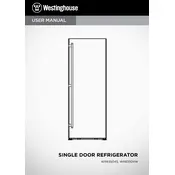 Westinghouse WRB3504SA Fridge manual cover