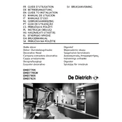 De Dietrich DHD770GW Hood manual cover