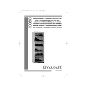 Brandt CB178P Refrigerator manual cover