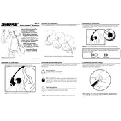 Shure SE310 Earphones manual cover