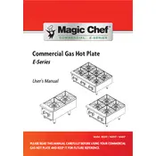 Magic Chef M12HP Hot Plate manual cover