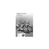 BMW F 650 GS Dakar 2003 Motorcycle manual cover