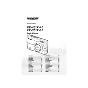 Olympus FE-35 manual cover