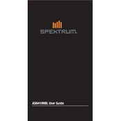 Spektrum SPMAS6410NBL Receiver manual cover