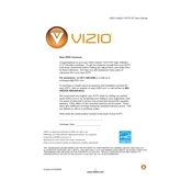 Vizio VA22LF HDTV10T TV manual cover