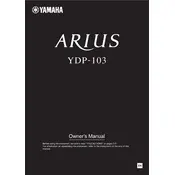Yamaha Arius YDP-103 Piano