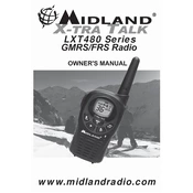 Midland LXT480 X-tra Talk manual cover