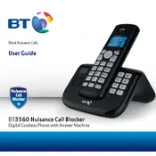 BT 3560 Phone manual cover