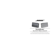 Bose SoundLink Bluetooth Mobile Speaker II manual cover