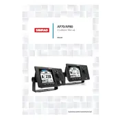 Simrad AP80 Autopilot System manual cover