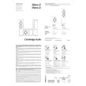 Cambridge Audio Aero 2 Speaker manual cover