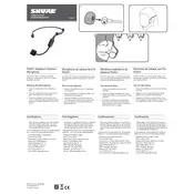 Shure PGA31 Microphone manual cover