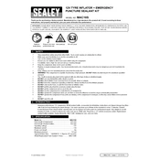 Sealey MAC10S Inflator manual cover