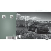 Ford Explorer 2020 manual cover