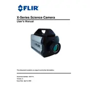 Flir X6800sc MWIR Camera manual cover