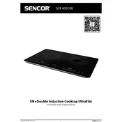 Sencor SCP 4501BK Cooktop manual cover