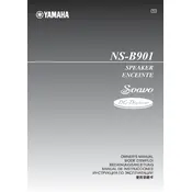 Yamaha NS-B901 Speaker manual cover