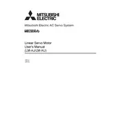 Mitsubishi LM-AJ Servo Motor manual cover