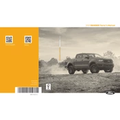 Ford Ranger 2021 manual cover