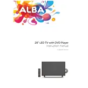 Alba LE-28GA06-B3 DVD 724/1855 TV manual cover