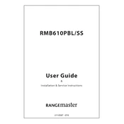 Rangemaster RMB610PBL SS manual cover