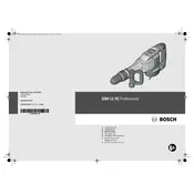 Bosch 0 611 336 060 Hammer manual cover